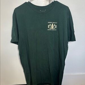 Zumiez Nature Escape Reality Green Men's Shirt